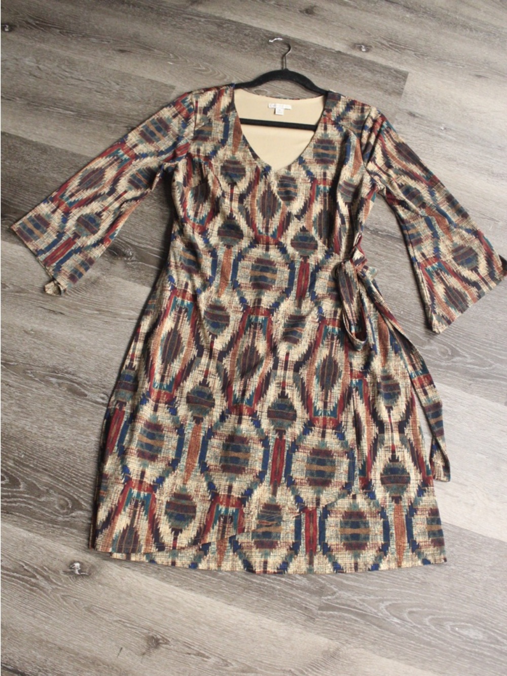 Cato Multicolor Geometric Dress